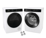 ZESTAW Gorenje Suszarka DPNA83WIFI+Pralka WPNA84A2ALWIFI+Nóżki AW012 - 1551515 - zdjęcie 2